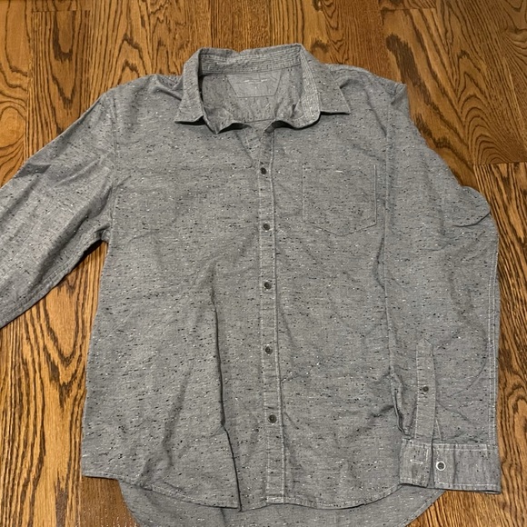 Calvin Klein - Grey Button Up - Picture 1 of 1